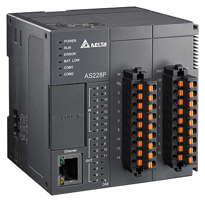   64K , 16DI/12DO (PNP), Ethernet, CANopen
