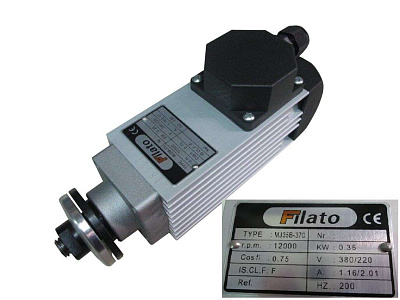  HSI55/62P-R 0.35KW 220/380V 12000RPM 200HZ   FL4000/5000