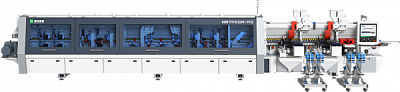 NB7PCGM-PC. Высокоскоростной кромкооблицовочный станок на ремне NB7PCGM-PC. Высокоскоростной кромкооблицовочный станок на ремне