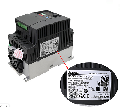   VFD037EL43A 3.7KW AC380V ( .  . )  FL4000\5000